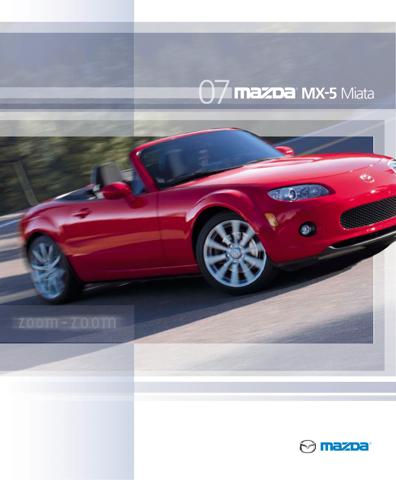 2007 Mazda MX-5 Brochure